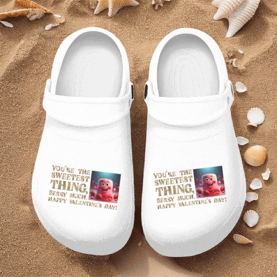 Berry Sweet Valentine Nurse Clogs