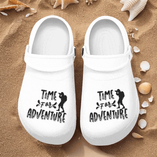 Time For Adventure Nurse Clogs