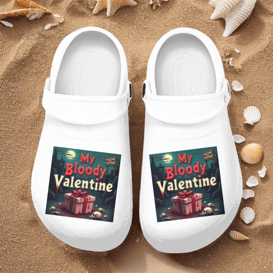 My bloody Valentine Nurse Clogs