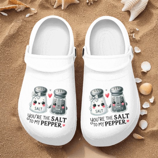 Salt to my Pepper Nurse Clogs