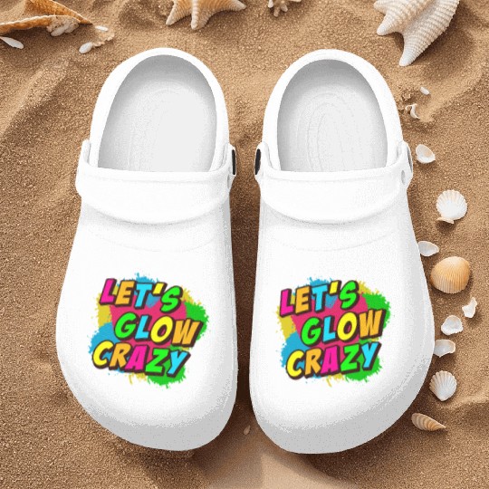 Retro 80s Style design – Perfect for Nostalgia Fa Nurse Clogs