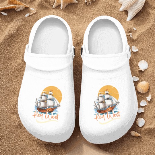 KEY-WEST FLORIDA Sunshine-State Florida Keys Nurse Clogs