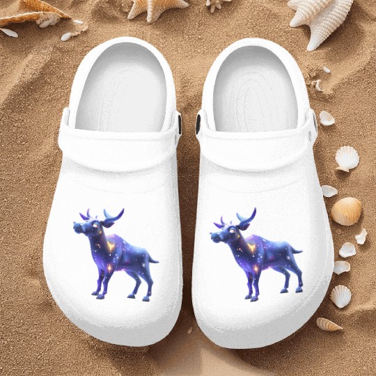 Galaxy Moose Nurse Clogs