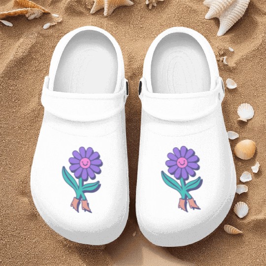 Walking Flower – Playful Bloom Character Nurse Clogs