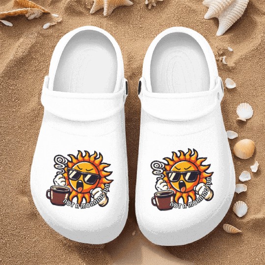 NOT A MORNING SUN Nurse Clogs
