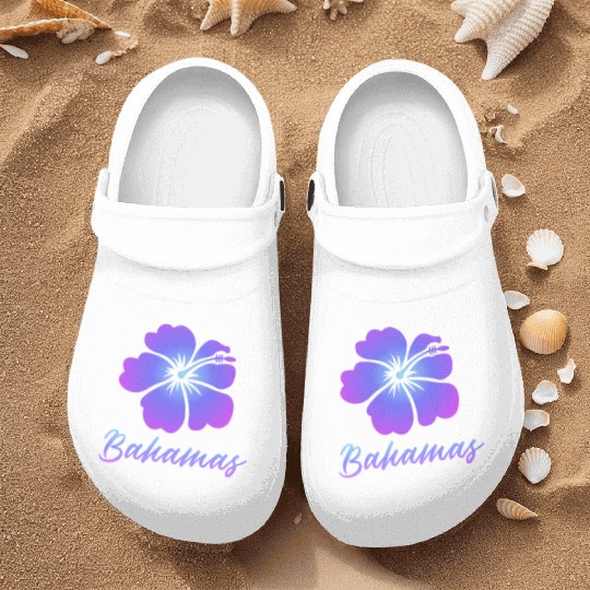 Bahamas Hibiscus Nurse Clogs