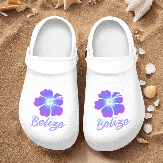 Belize Hibiscus Nurse Clogs