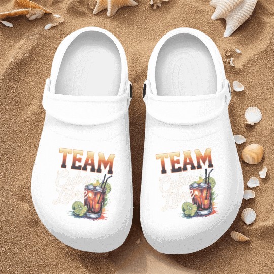 Cocktail Bartender Team Cuba Libre Nurse Clogs