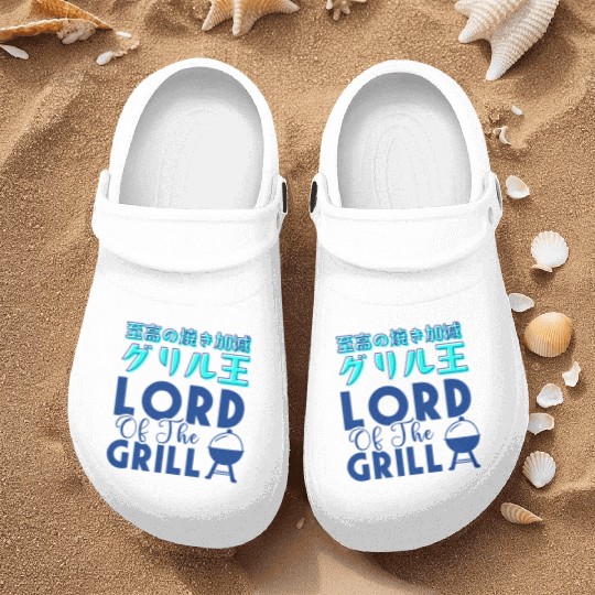 Grill Lord Retro Blue Nurse Clogs