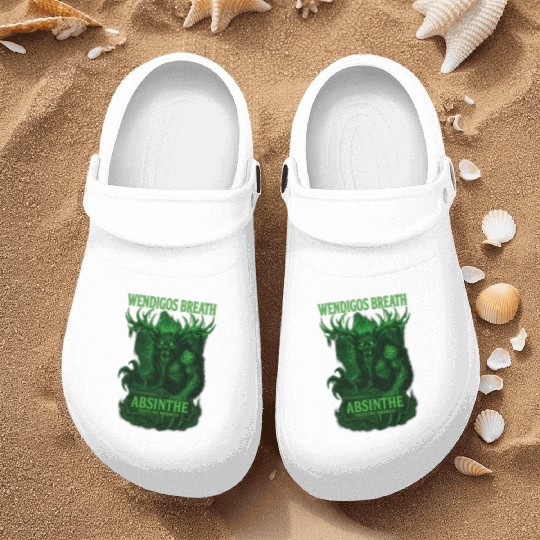 Wendigos Breath Absinthe Mock Liquor Nurse Clogs