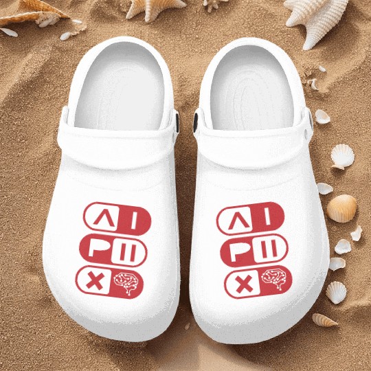 "AI Powered Nurse Clogs – Futuristic Techwear for Code