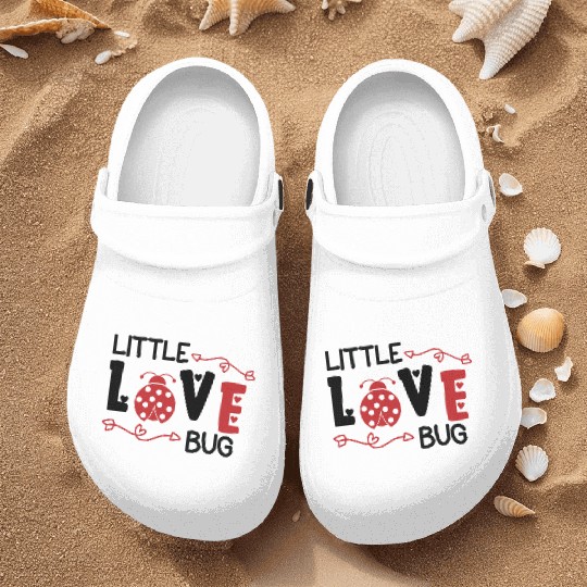 Valentine Little Love Bug Nurse Clogs