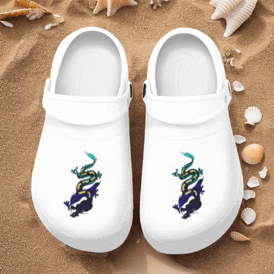 Japanese Dragon Nurse Clogs