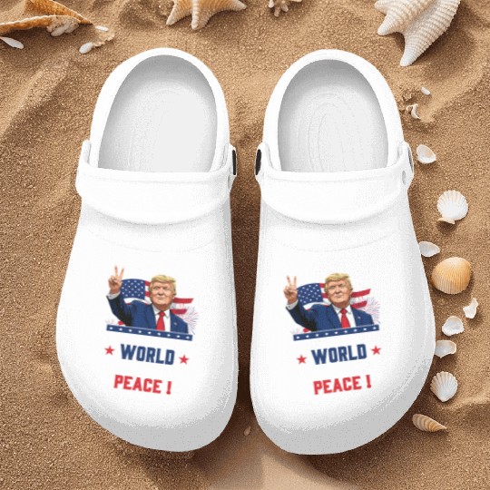 Congratulations world, It's time for peace! Nurse Clogs