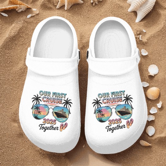 First Cruise 2025 Sunset Sunglasses Design Nurse Clogs