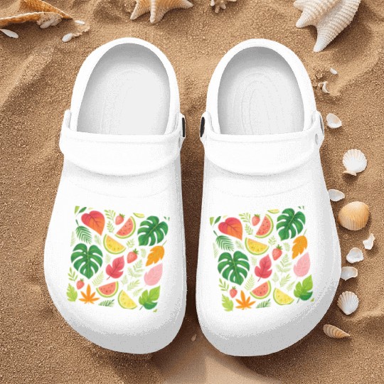 Sweet Garden & Strawberry Bliss Nurse Clogs