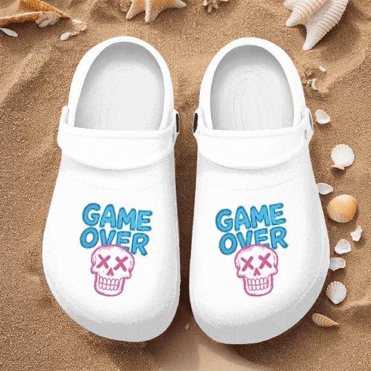 GAME OVER GLOW Nurse Clogs