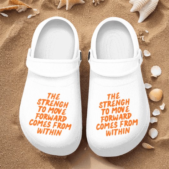 Self Growth Inner Strength Positive Mindset Nurse Clogs