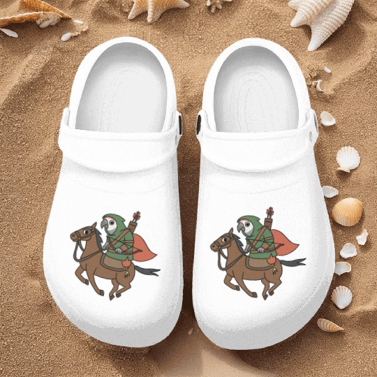 Epic Archer Parrot Riding Horse Nurse Clogs