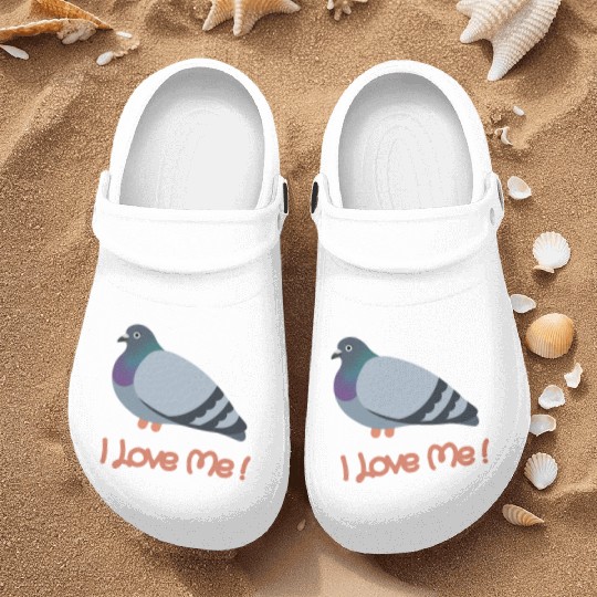 I LOVE ME - Pigeon Nurse Clogs