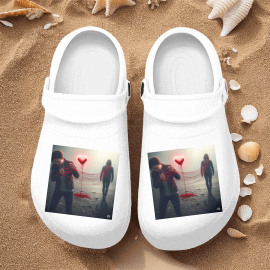 The Bleeding Heart Nurse Clogs