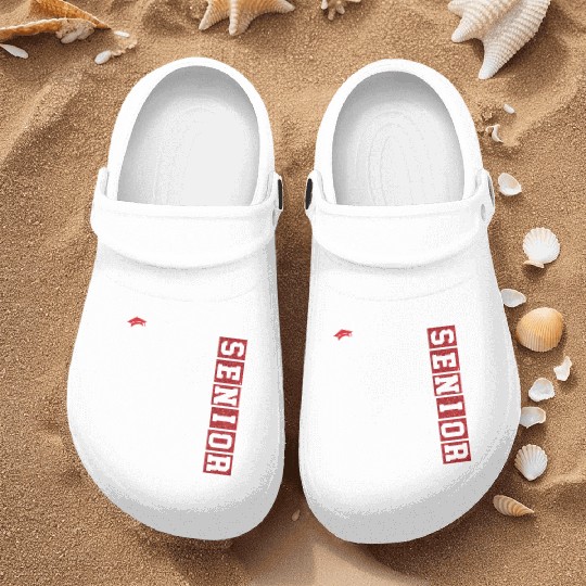 Class Of 2025 Senior Glitter Nurse Clogs