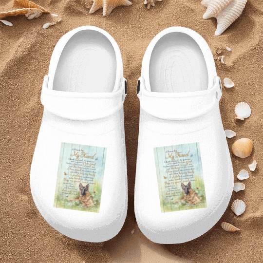 Grateful Pet Friend Prayer Wall Art Nurse Clogs