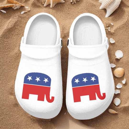 Republican elephant Nurse Clogs
