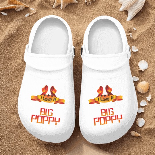 Big Poppy Nurse Clogs