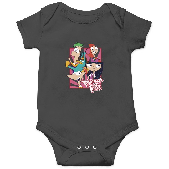 Disneys Phineas And Ferb With Friends Cute Group Shot Onesies