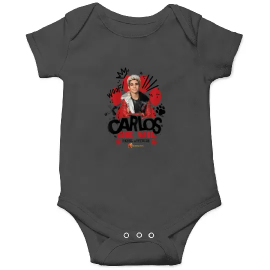  disneys Descendants - Carlos De Vil Rebel Attitude Gifts Onesies