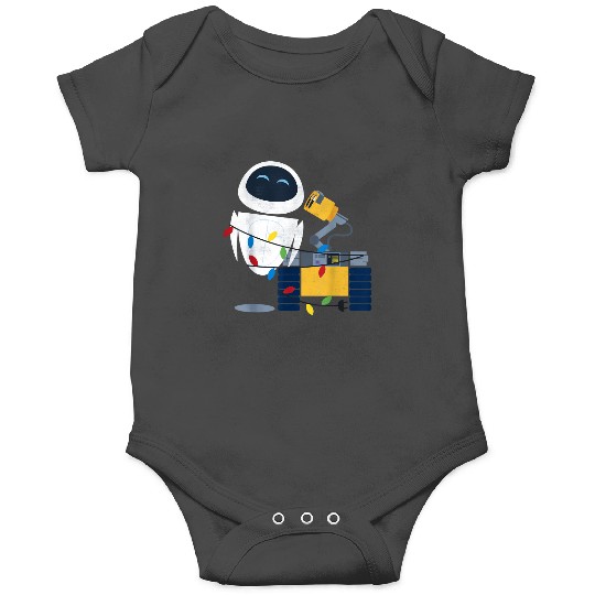 Disneyy Pixarr Wall-E Eve Christmas Light Wrap Onesies