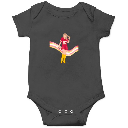 taylorr Swift x Travis Kelce Jersey (V5) Onesies