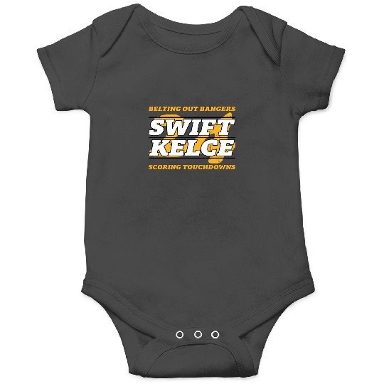 taylorr Swift and Travis Kelce - Kelce Swift 2024 Onesies