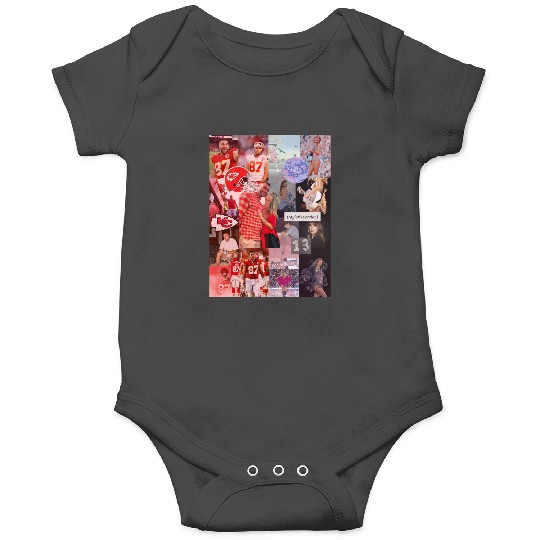 taylorr Swift and Travis Kelce Onesies