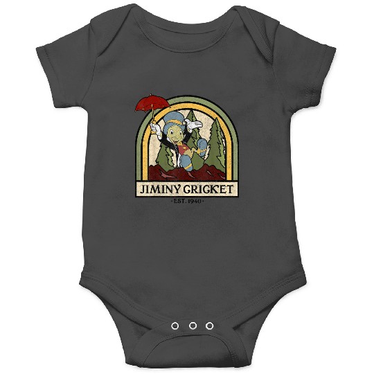 disneys Pinocchio Jiminy Cricket Established 1940 Onesies