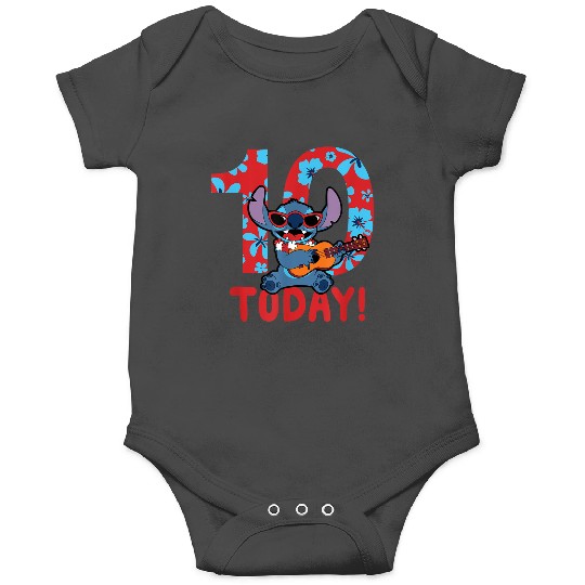 Disney Lilo Stitch Tropical Birthday 10 Years Old Today Gifts  Onesies