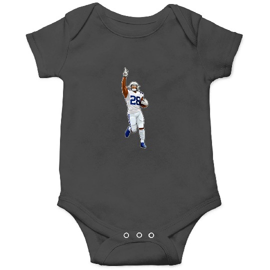 Discover Jonathan Taylor Scooring Touchdown Onesies