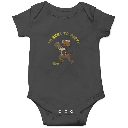 Disney The Muppets Show I'm Here To Party Rizzo Onesies