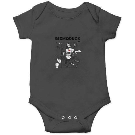 Disney DuckTales Gizmoduck Schematic Onesies