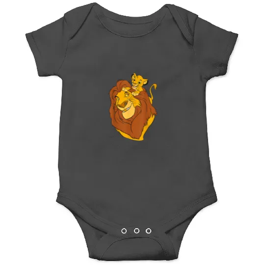 Disney The Lion King Simba and Mufasa Father and Onesies