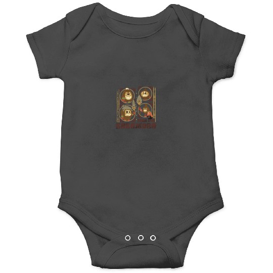 Disneyss Moana Fear The Kakamora Tiki Style Group Portrait Onesies