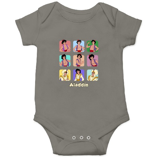 Disney Aladdin Moods Onesies, Aladdin Portrait Characters Onesies