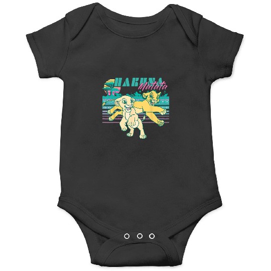 Disney Lion King Retro Simba & Nala 90s Hakuna Matata Onesies