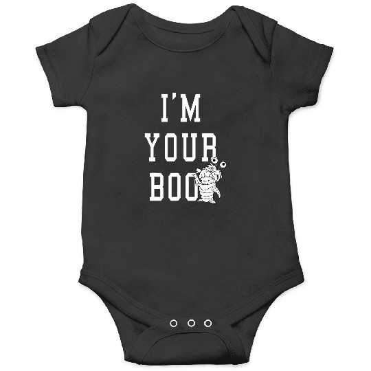 Disney Pixarss Monsters Inc. Im Your Boo Bold Center Logo Onesies