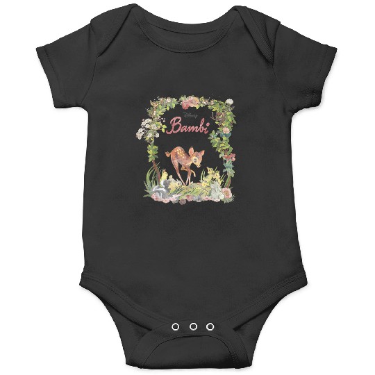 Disney Bambi Floral Portrait Onesies