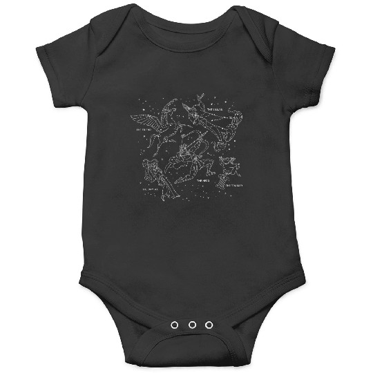 Disney Hercules Constellation Poster Onesies