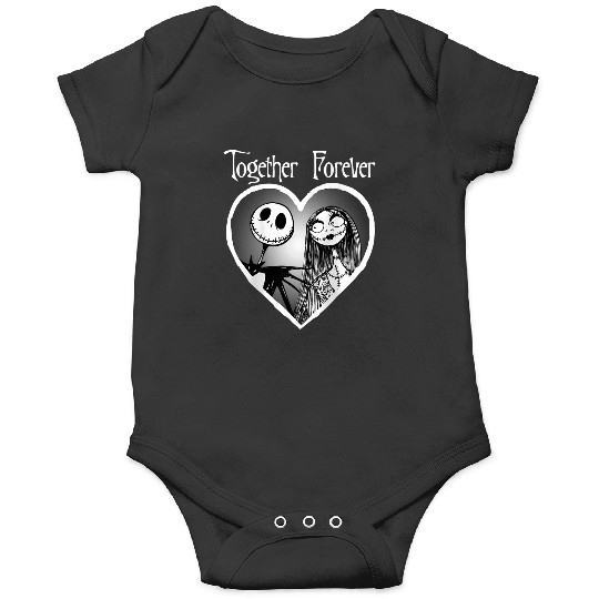 Disneyss Nightmare Before Christmas Drip Heart Onesies