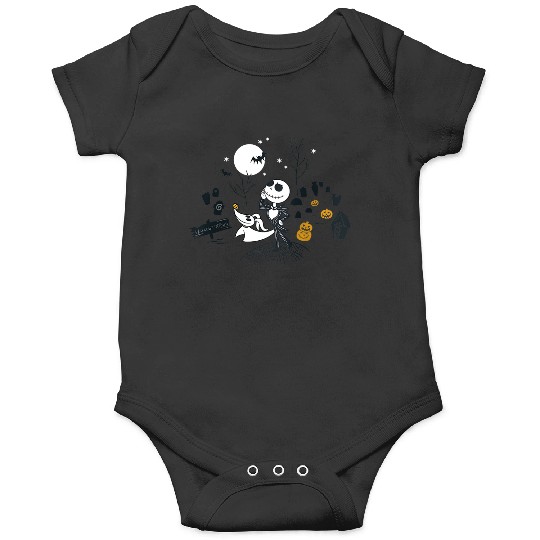 Disneyss The Nightmare Before Christmas Halloween Town Entry Onesies