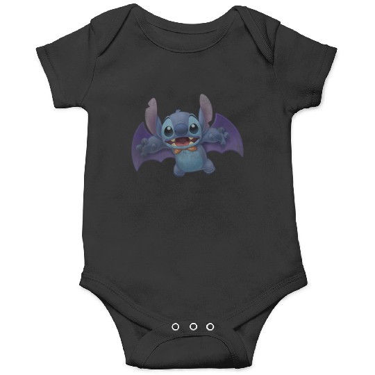 Disneyss Lilo Stitch Halloween Cute Vampire Stitch Portrait Onesies